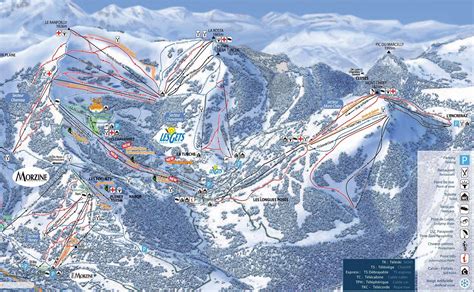 les gets facebook|les gets ski map.